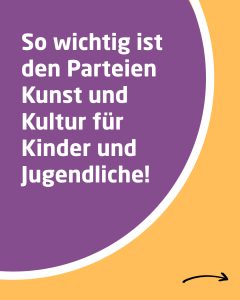 Im Arbeitskreis Kinder und Jugendtheater haben wir die demokratischen Parteien…